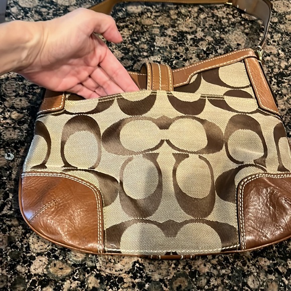 Different patterns throughout entire purse. Coach purse - Picture 3 of 10